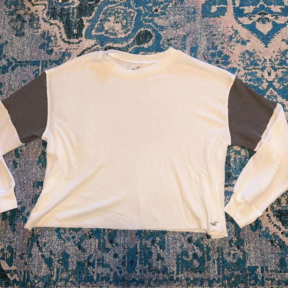 Hollister Boyfriend Waffle Shirt